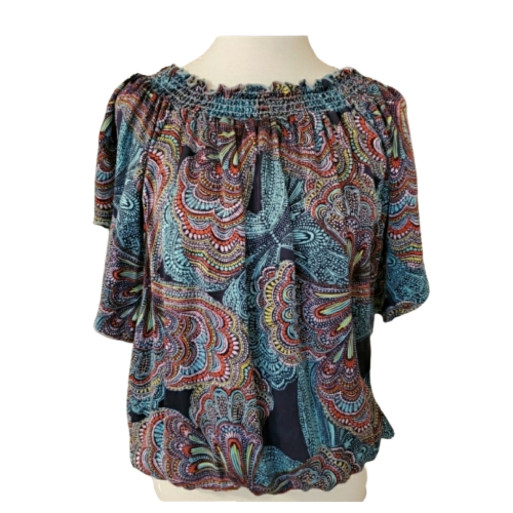 Nu Silky Paisley Blouse